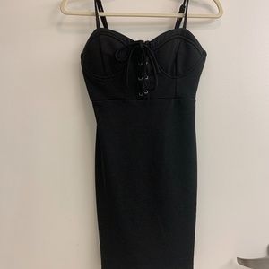 Forever21 black mini dress